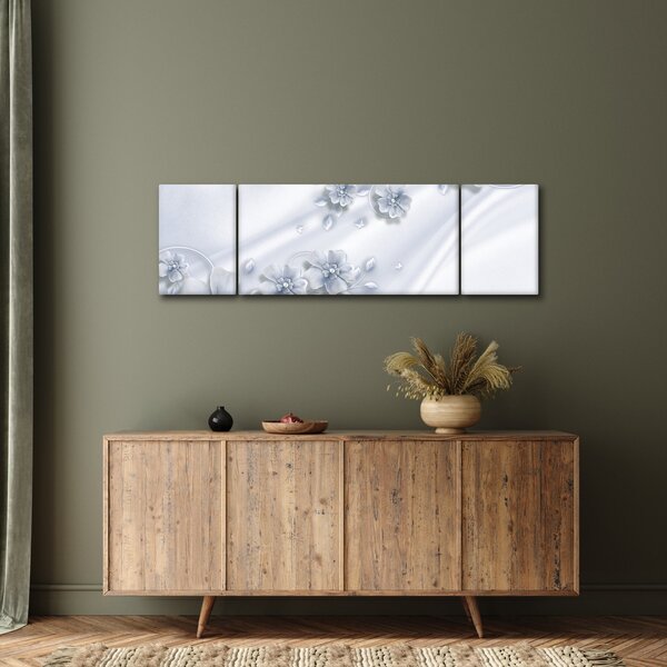 Obraz - Květinový design (170x50 cm)