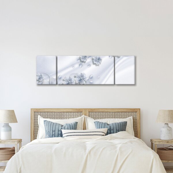 Obraz - Květinový design (170x50 cm)