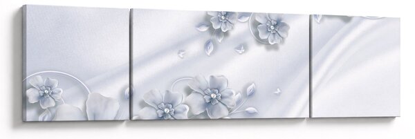 Obraz - Květinový design (170x50 cm)