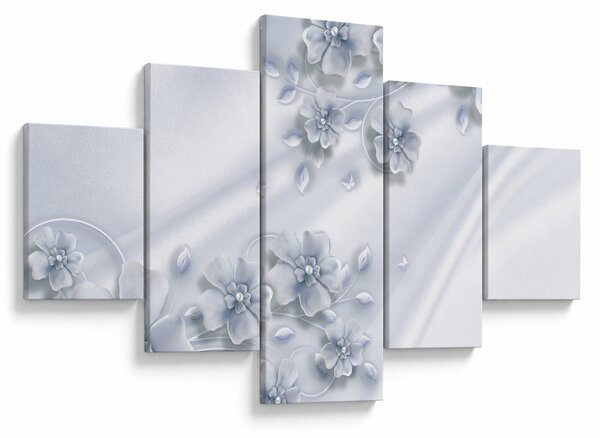 Obraz - Květinový design (125x70 cm)