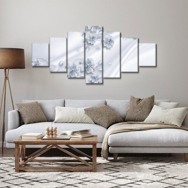 Obraz - Květinový design (210x100 cm)