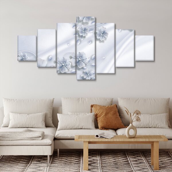 Obraz - Květinový design (210x100 cm)