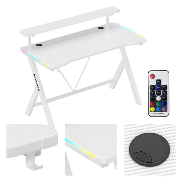 Herní stůl Hero 1.9 RGB White