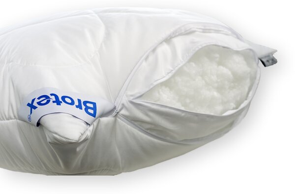 Polštář Alaska Klasik 70x90cm 900g 2x zip kuličky STANDARD