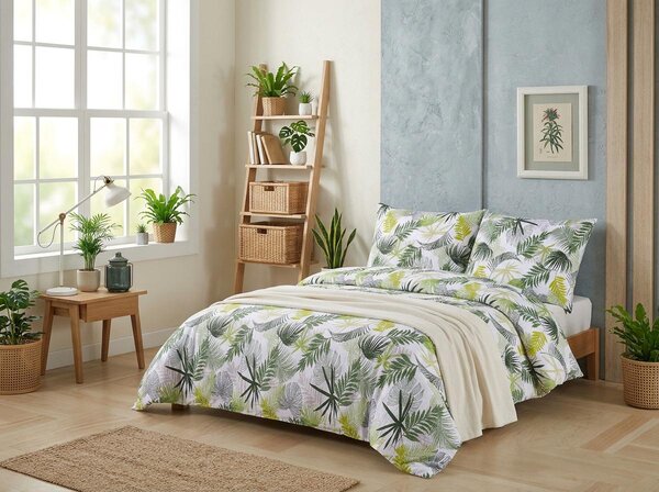Povlečení krep 140x200, 70x90 cm Tropical