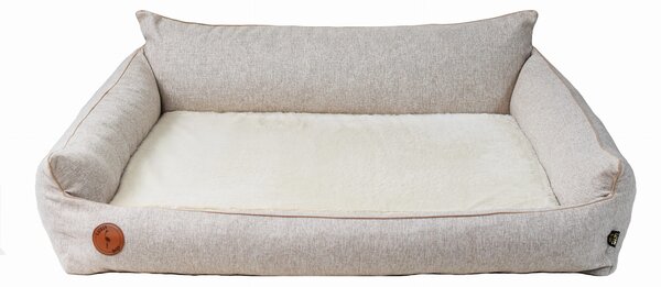 Lauren Design Pelech Rocky Orthopedic, NATUR béžový Velikost: L (97 x 86cm)