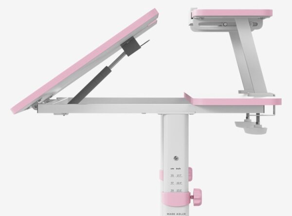 Dětský rostoucí psací stůl Mark Adler Study 3.7 Pink