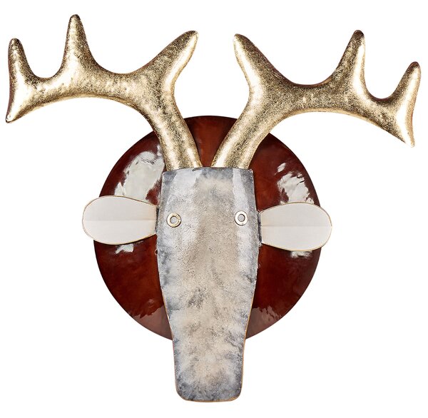 Závěsná ozdoba Býk FLUORINE Kov 54 cm Pestrá