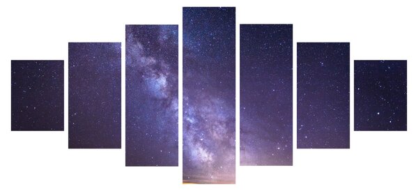 Obraz - Pohled do vesmíru (210x100 cm)