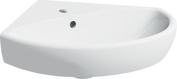 Geberit Selnova umyvadlo 59x56 cm rohové klasický bílá 501.050.00.5