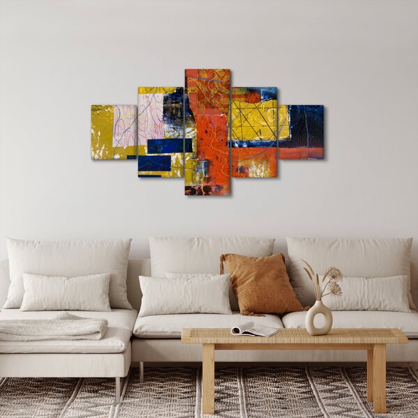 Obraz - Abstrakce (125x70 cm)