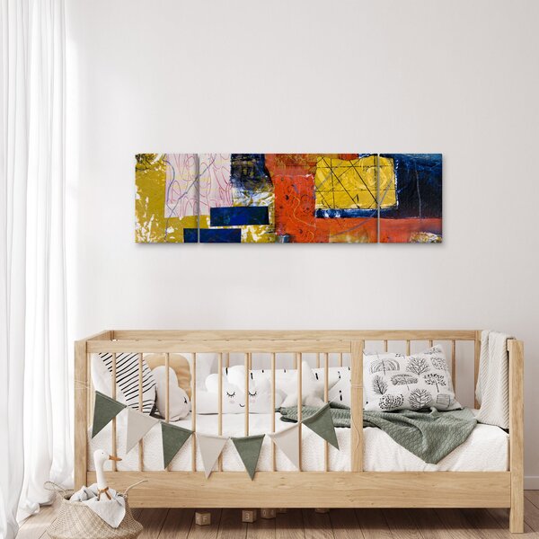 Obraz - Abstrakce (170x50 cm)