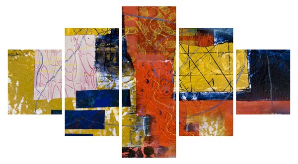 Obraz - Abstrakce (125x70 cm)