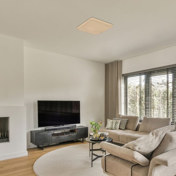 RABALUX 75013 Vendel stropní svítidlo se senzorem LED 280x280mm 12W/1000lm 4000K bílá