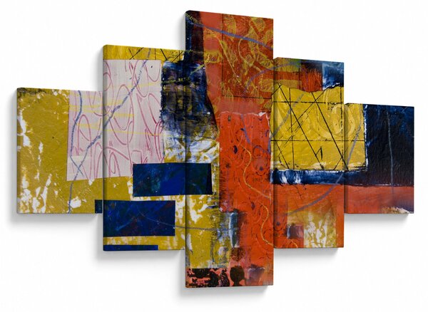 Obraz - Abstrakce (125x70 cm)