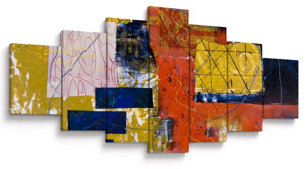 Obraz - Abstrakce (210x100 cm)