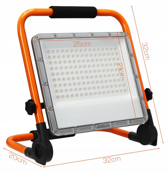 Smart LED LED reflektor se sklopným stojanem 100W 11000Lm 4500K IP65