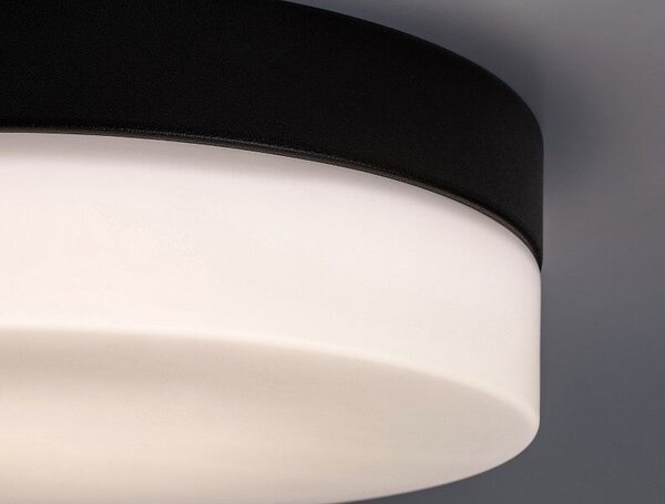 RABALUX 75025 Gaelo stropní svítidlo D235mm LED 15W/1150lm 4000K IP44 černá, bílá