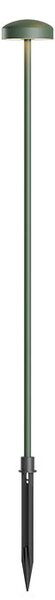 Redo Venkovní LED sloupek SPILLO, v.60cm, 24V, 3,5W, IP65 Barva: antická mosaz, Barva světla: 3000K