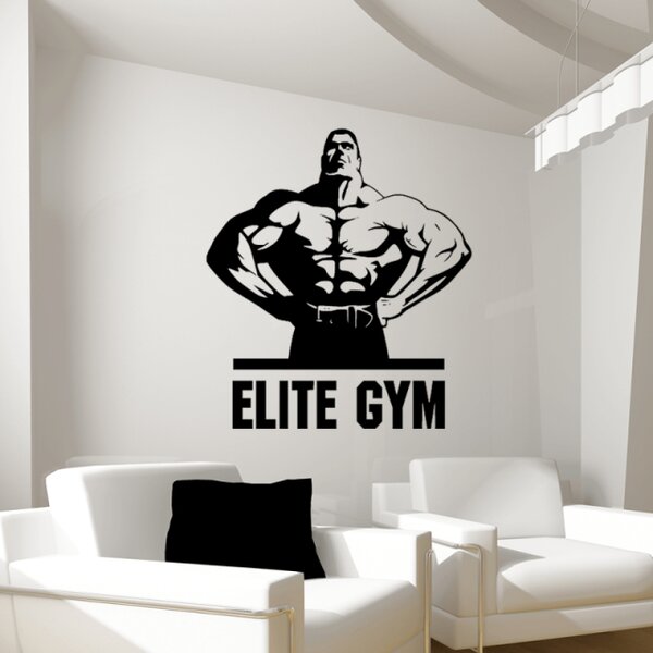 Samolepka Elite gym