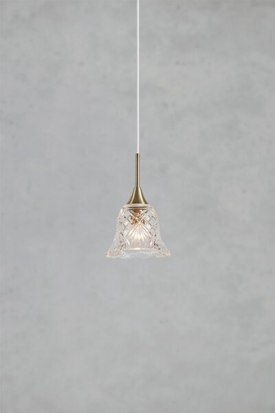 Markslöjd Luna závěsné svítidlo 1x40 W mosaz 109011