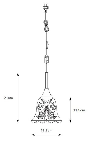 Markslöjd Luna závěsné svítidlo 1x40 W mosaz 109011