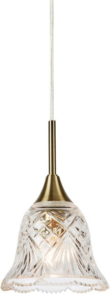 Markslöjd Luna závěsné svítidlo 1x40 W mosaz 109011