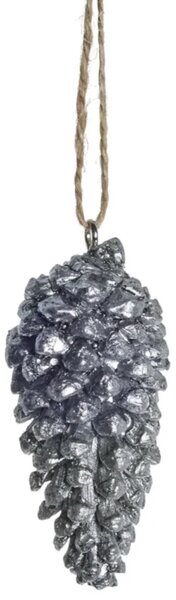 Lene Bjerre Vánoční ozdoba Serafina Pinecone - Silver LB347