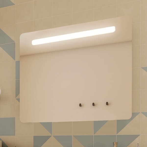 Nimco LED zrcadlo 10W, 80x60 cm