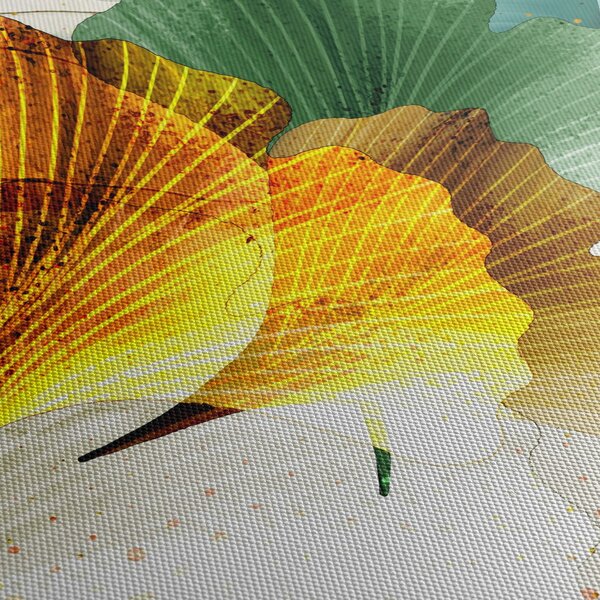Obraz - Listy (210x100 cm)