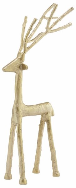 Lene Bjerre Kovová dekorace Deer Marlinne Gold - 43 cm LB358