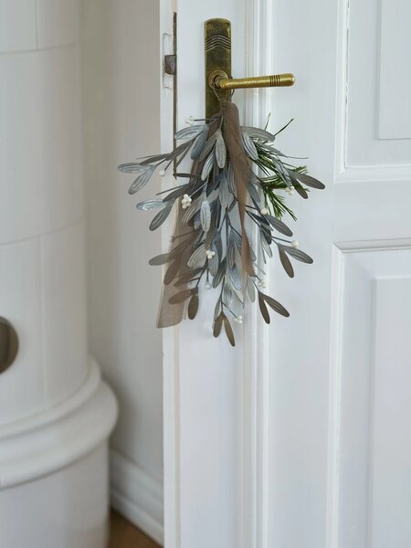 Lene Bjerre Závěsná dekorace Mistlia Mistletoe - Light Grey LB351