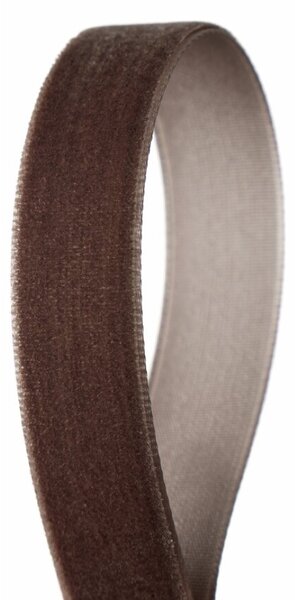 Serviteur Sametová stuha Dark Brown 1,5 cm - 9 m SRT179