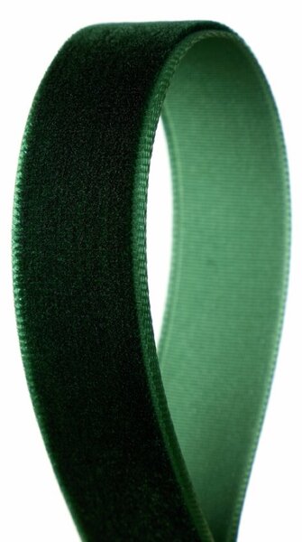 Serviteur Sametová stuha Dark Green 1,5 cm - 9 m SRT180