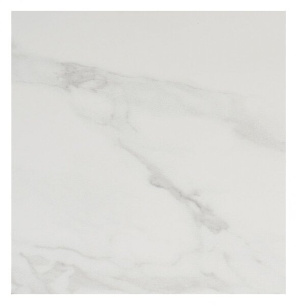 Jídelní stůl Noli, obdélníkový, keramika/jasanová dýha, bílá/tmavě hnědá, 200 × 90 × 76 cm – House Nordic