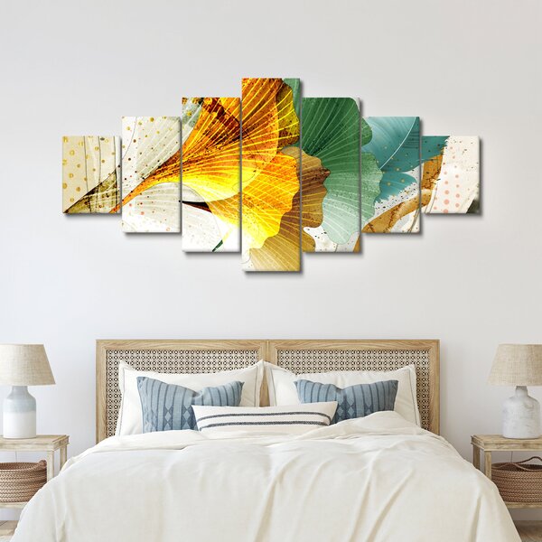 Obraz - Listy (210x100 cm)