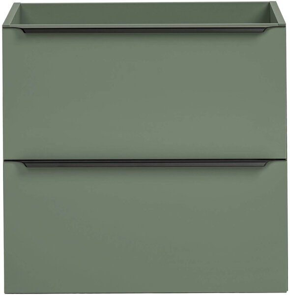 Comad Sombra Green skříňka 60x46x57 cm pod umyvadlo závěsná zelená SOMBRA GREEN 82-60-46-2S