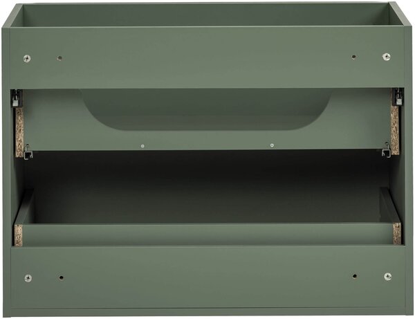 Comad Sombra Green skříňka 80x46x57 cm pod umyvadlo závěsná zelená SOMBRA GREEN 82-80-46-2S