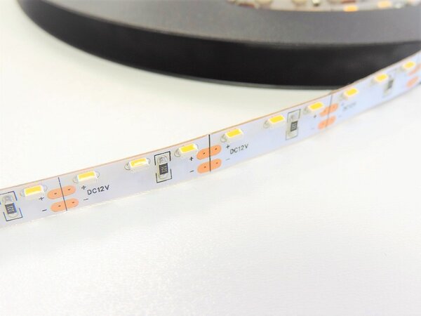 LED pásek s bočním svitem 8mm 14,4W/m, PROFI, 12V, IP20, 120LED/m Barva světla: Teplá bílá, 3000K