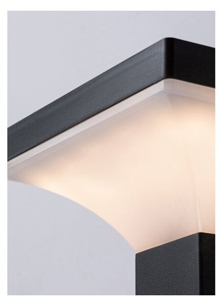 RABALUX 77044 Geleen solární nástěnné svítidlo se senzorem LED 4W/400lm 3000K IP44 černá, bílá