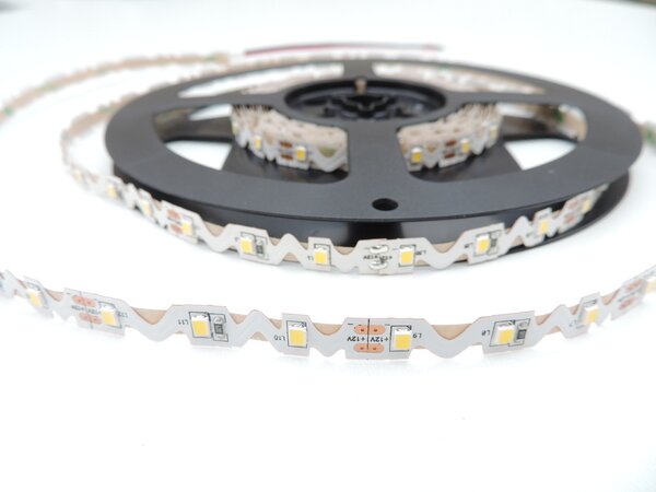 LED pásek OHEBNÝ 8mm 12W/m, PROFI, 12V, IP20, 60LED/m, SMD2835 Barva světla: Teplá bílá, 2700K