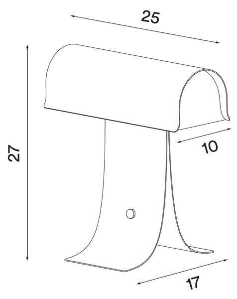Northern designové stolní lampy Archive Table Lamp Small