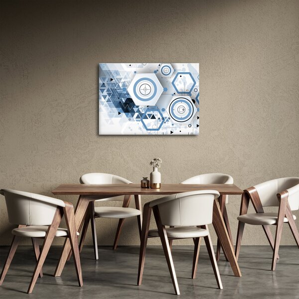 Obraz - Geometrická abstrakce (70x50 cm)