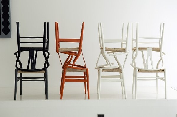 Carl Hansen designové židle CH24 Wishbone Chair