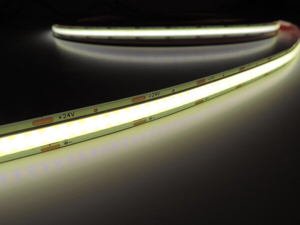 LED pásek CCT COB 2700-6500K, CRI>90, PROFI, 16W, 24VDC, 10mm, 608LED/m