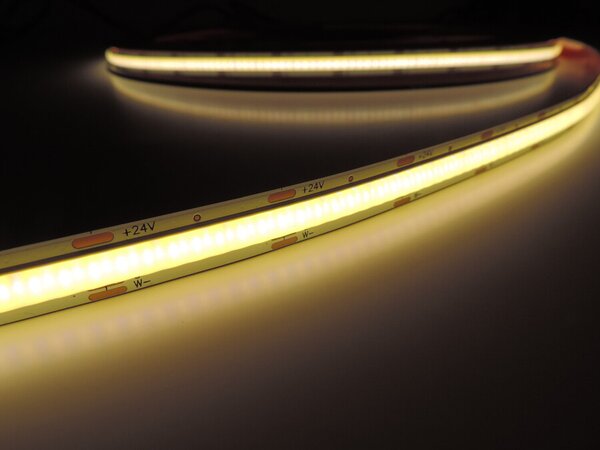 LED pásek CCT COB 2700-6500K, CRI>90, PROFI, 16W, 24VDC, 10mm, 608LED/m
