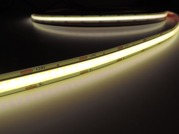LED pásek CCT COB 2700-6500K, CRI>90, PROFI, 16W, 24VDC, 10mm, 608LED/m