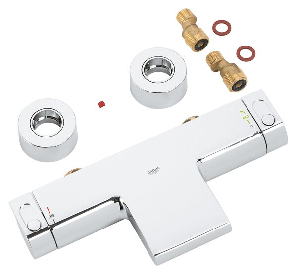 Grohe Grohtherm vanová baterie na stěnu s termostatem chrom 34174001