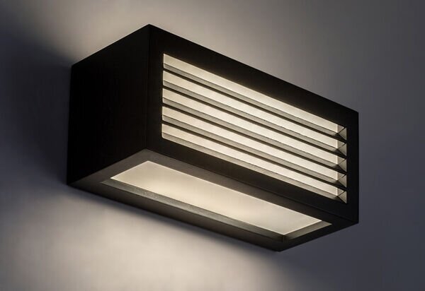 RABALUX 77100 Lublin venkovní nástěnné svítidlo LED 10W/480lm 4000K IP54 černá, bílá