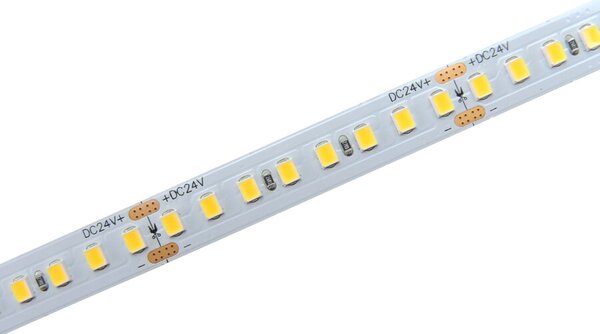 PROFI LED pásek 16,8W, CRI>90, PROFI, 160LED, 24VDC, 10mm, 130Lm/W, 2836 Barva světla: Neutrální bílá, 4300K